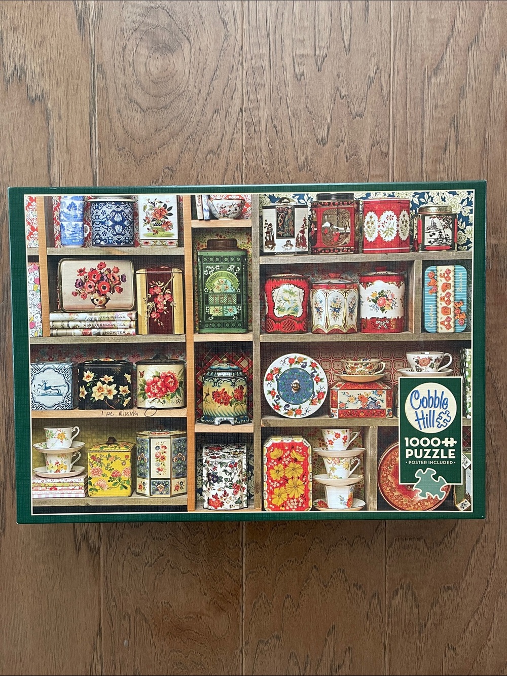 Cobble Hill Vintage Tins 1000 Piece Puzzle